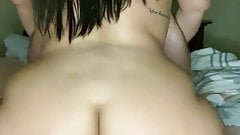 BBW riding dick until orgasm