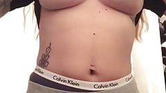 FaceTime me and boyfriend loser Cameron kailee teasing bitch