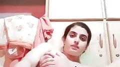 Hairy Pakistani bhabhi dildoing