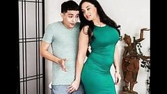 StepSon gave stepmom sex in the ass for birthday