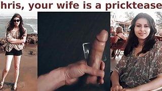 Dirty talk about wife