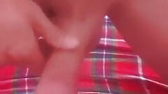 Cum on pussy and camera