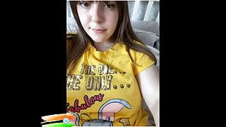 BEAUTIFUL GIRL WITH HUGE NATURAL TITS WANTS A TEST RIDE