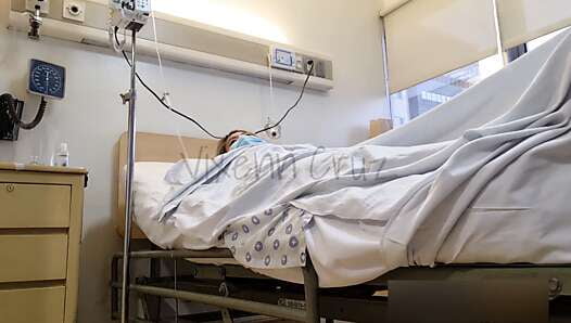 Risky Public Hospital Fingering at the ER Almost CaughtPart1