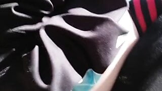 Freya Sinn Masterbates Outside Squirting Fingering