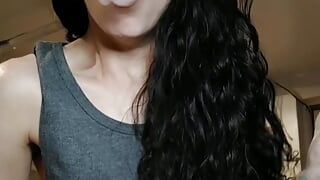 blowing clouds with some friends