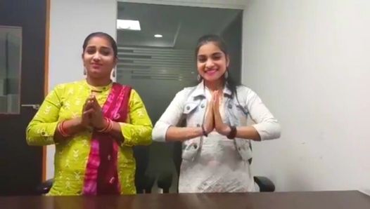 Job Offer Karke Boss ne Dono Ladki ko Chuda With Full Hindi Audio Your Archana