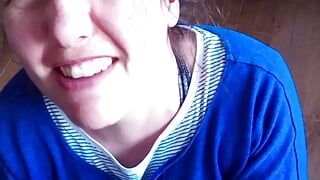 Outdoor GAPING ANAL Fun and blowjob