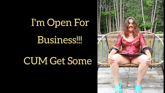 Wife Sucks Cock Outdoors and Flashes Asshole
