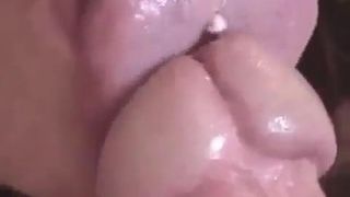 licking a dick