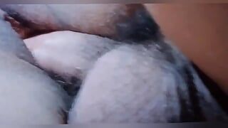 My stepdaughter has that shaved pussy fucking without a condom REAL HOMEMADE